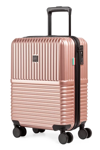 Rosegold Prémium Minőségű Ütésálló ORMI Bőrönd Szett (3 darabos)