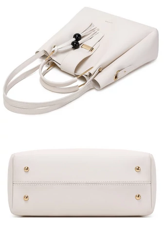 Válltáska Szett Crossbody Táskával és Pénztárcával Bonluo Bordó(3 db)