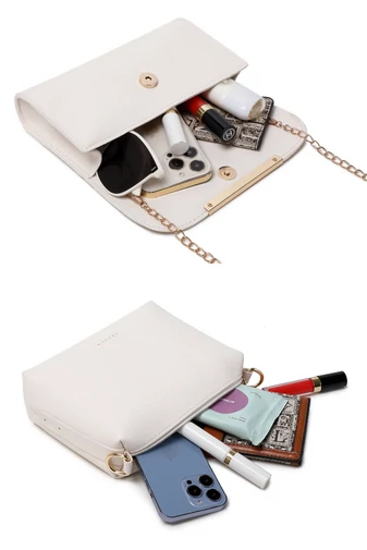 Válltáska Szett Crossbody Táskával és Pénztárcával Bonluo Bordó(3 db)