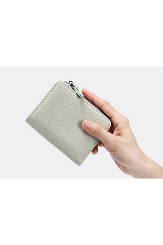 Női pénztárca valódi bőr Fehér mini (11*9*2cm)
