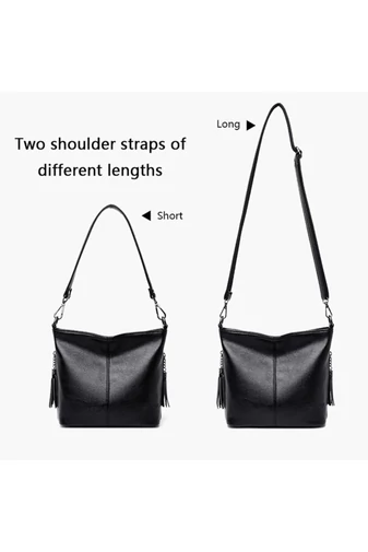 Piros Műbőr Crossbody Táska (20x27x10cm)