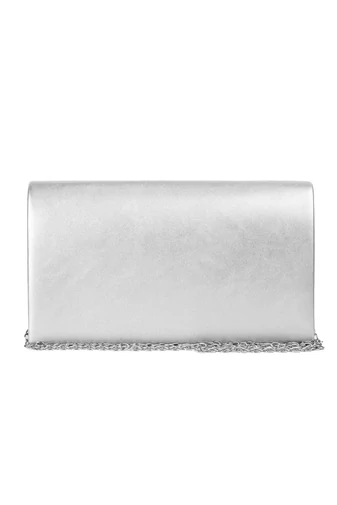 Ezüst Színű Elegáns Alkalmi Táska/Borítéktáska (22x13x5cm)