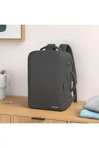 Többfunkciós Hátizsák Wizzair méret 40*30*20cm 15,6" laptop számára Fekete Bonluo