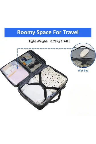 Többfunkciós Hátizsák Wizzair méret 40*30*20cm 15,6" laptop számára Fekete Bonluo