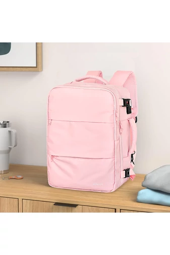 Többfunkciós Hátizsák Wizzair méret 40*30*20cm 15,6" laptop számára Rózsaszín Bonluo