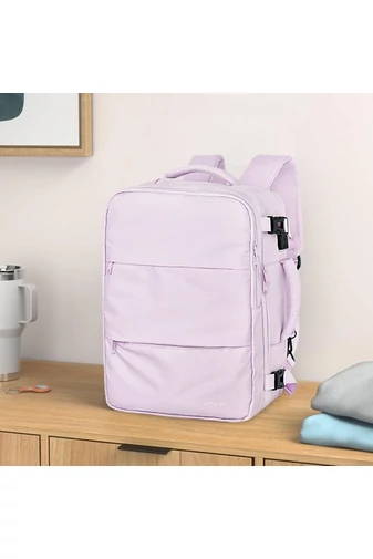 Többfunkciós Hátizsák Wizzair méret 40*30*20cm 15,6" laptop számára Lila Bonluo