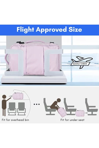 Többfunkciós Hátizsák Wizzair méret 40*30*20cm 15,6" laptop számára Lila Bonluo