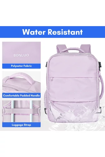Többfunkciós Hátizsák Wizzair méret 40*30*20cm 15,6" laptop számára Lila Bonluo