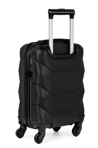 Kabinbőrönd, Wizzair Kézipoggyász 40*30*20cm Bonluo Fekete ABS anyagból