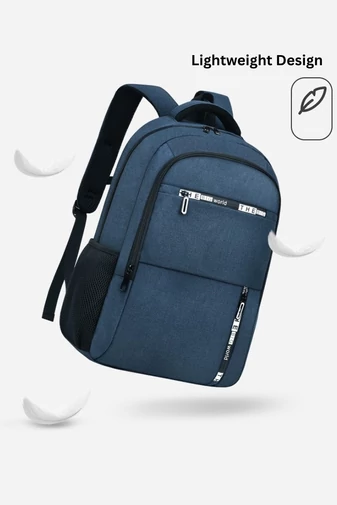 Vízálló multifunkciós fekete hátizsák iskolába, ideális laptophoz, USB csatlakozóval 46*32*15cm