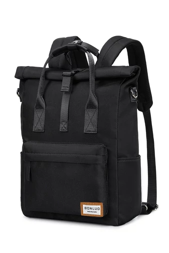 Hátizsák 2 az 1-ben és többfunkciós válltáska fekete laptop hátizsák  40*25*16cm - Bonluo