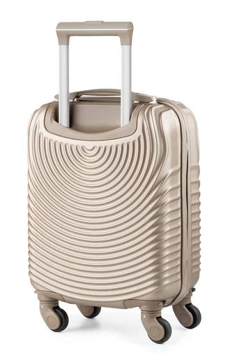 Arany Színű Bőrönd Wizz Air Bonluo Kézipoggyász Méretben (40x30x20cm)